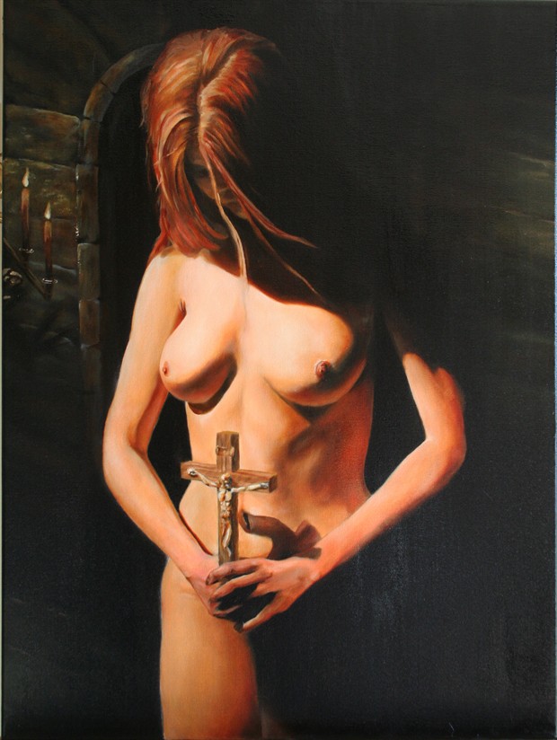Repentance  Artistic Nude Artwork by Photographer Brett Roeller