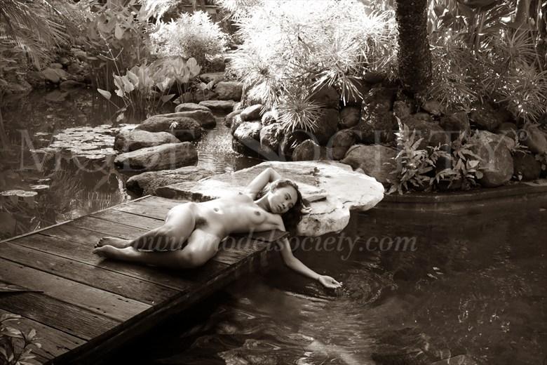 Resting  Artistic Nude Artwork by Photographer Patrice Delmotte