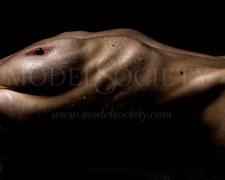 Ribcage Artistic Nude Photo by Model Helen Saunders