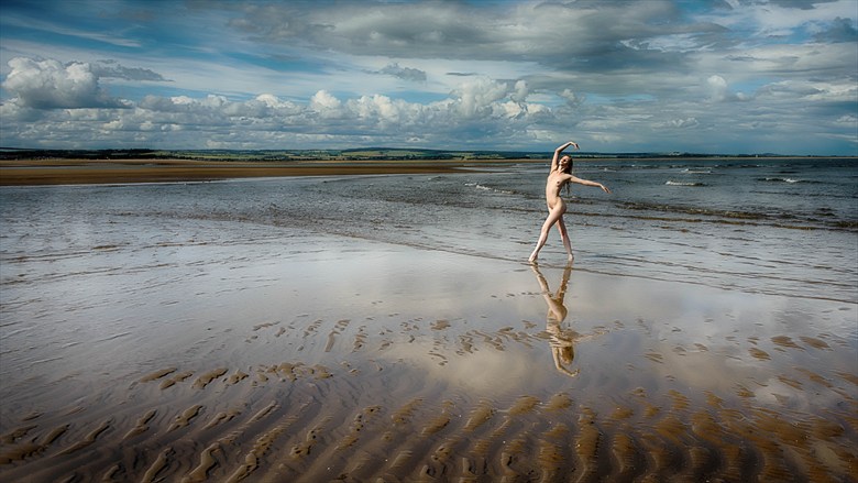 Rippled Sand Artistic Nude Photo by Photographer Rascallyfox