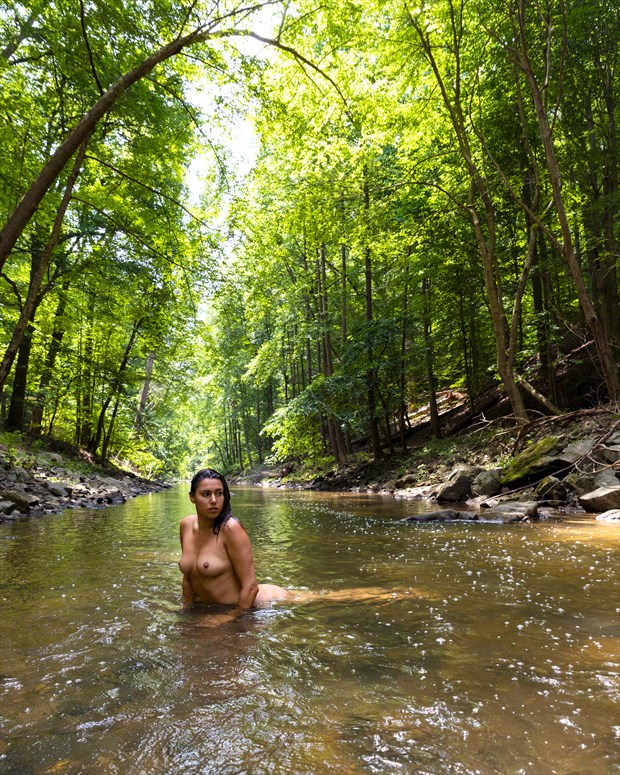 River Naiad 2 Artistic Nude Photo by Photographer Byondhelp