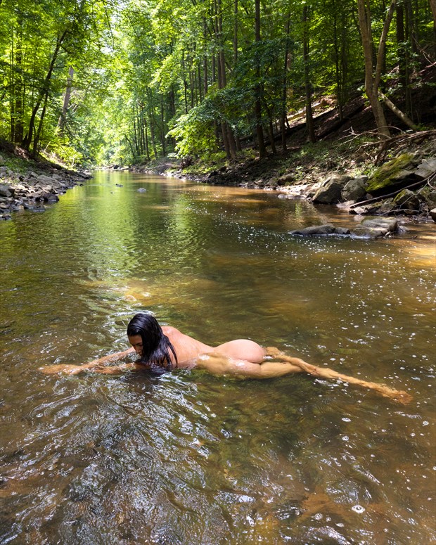 River Naiad 3 Artistic Nude Photo by Photographer Byondhelp