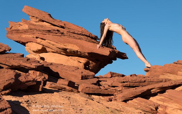 Rock Arch Artistic Nude Photo by Photographer Roy Whiddon