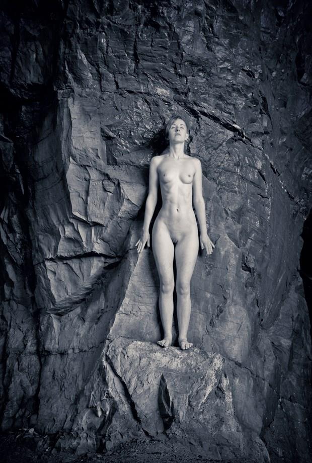 Rock climbing in moon light Artistic Nude Photo by Photographer EAJ photo