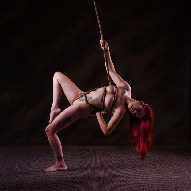 Rope Dance Artistic Nude Photo by Photographer Al Fess