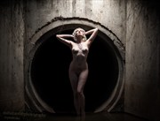 Round Concrete Artistic Nude Photo by Photographer nsphoto