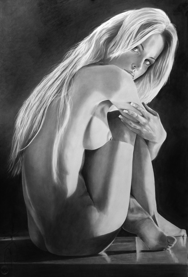 Russian beauty Artistic Nude Artwork by Artist DML ART