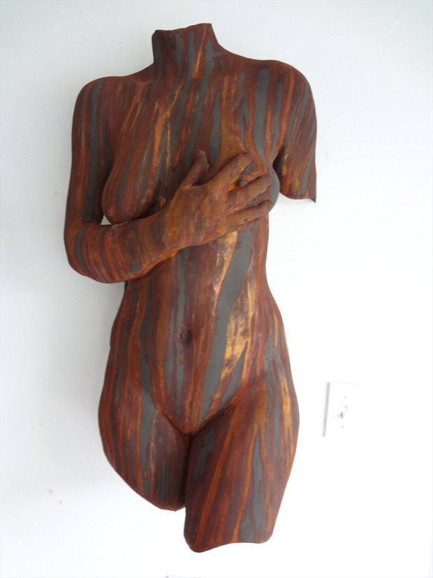 Rusted Artistic Nude Artwork by Artist Sunkissed Castings