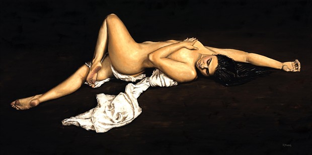 Sacred Artistic Nude Artwork by Artist Richard Young