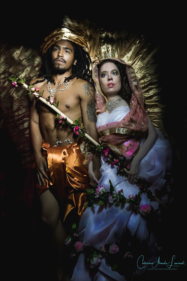 Sacred Marriage Surreal Photo by Model Jocelyn Woods