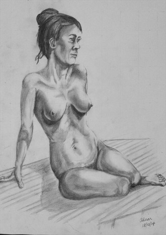 Sadie Artistic Nude Artwork by Artist Spritecat1