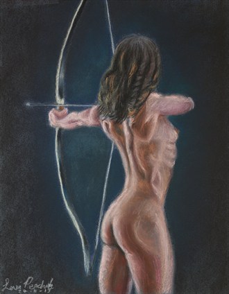 Sagittarius Artistic Nude Artwork by Artist lavisart