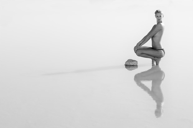 Salt Lake Tranquility 1 Artistic Nude Photo by Photographer MelPettit