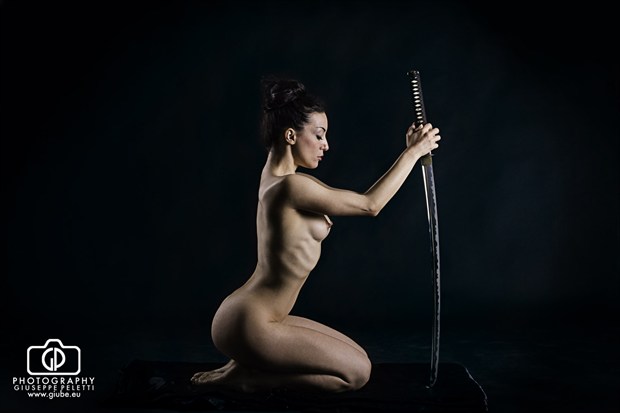 Samurai Artistic Nude Photo by Photographer Giube