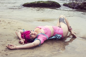 Sand, sea and latex Tattoos Photo by Photographer Thirteen Photography