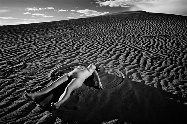 Sand Angel Artistic Nude Photo by Photographer Kenneth