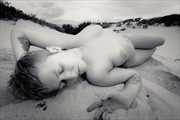 Sand Bath Artistic Nude Photo by Photographer Opp_Photog