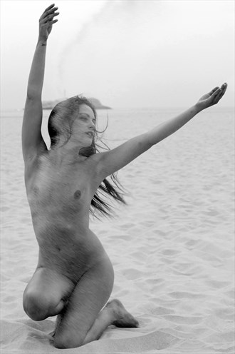 Sand Dance Artistic Nude Photo by Photographer Miguel Soler Roig