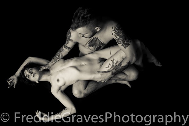 Sasha and Jon Artistic Nude Photo by Artist Freddie Graves