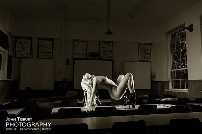 School's out Alice Erotic Photo by Photographer John Tisbury
