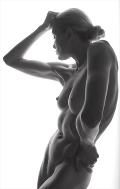 Sculpted Artistic Nude Photo by Photographer Randall Hobbet