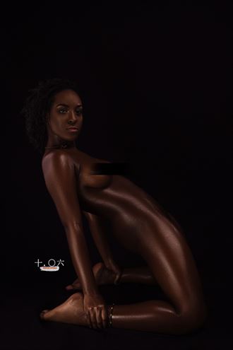 Self Bound Artistic Nude Artwork by Model Rumaire
