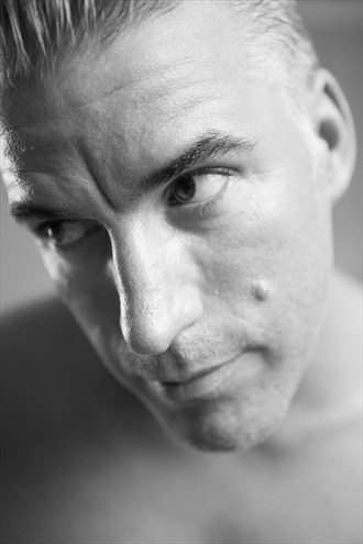 Self Portrait Close Up Photo by Photographer jberginc