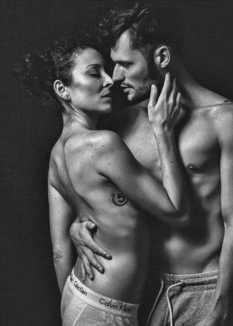 Sensual Couples Artwork by Model Just Ana