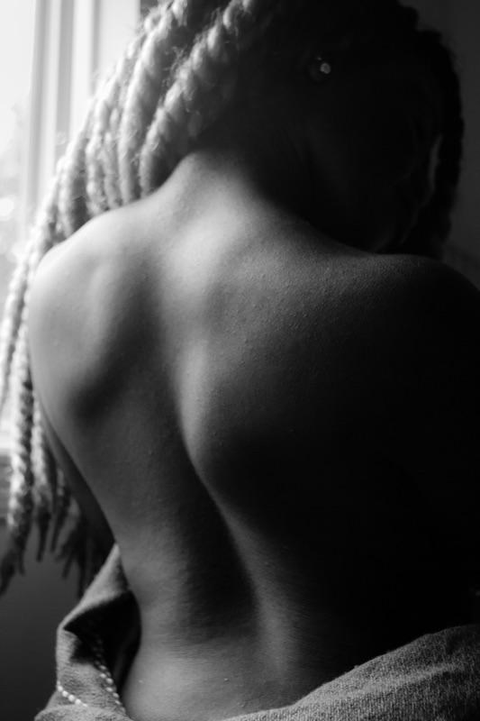 Sensual Silhouette Photo by Model Bola Bee