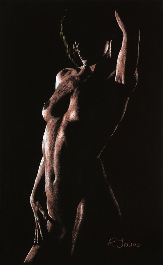 Sensuous Artistic Nude Artwork by Artist Richard Young