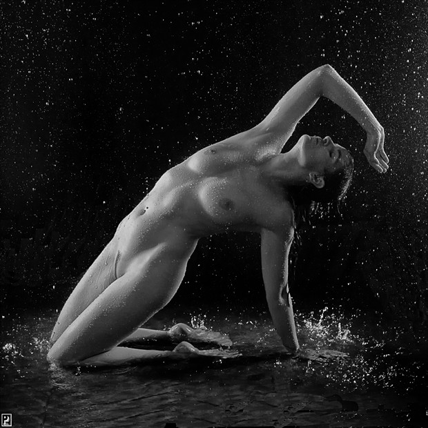 Set Fire to the Rain Artistic Nude Photo by Model Mila