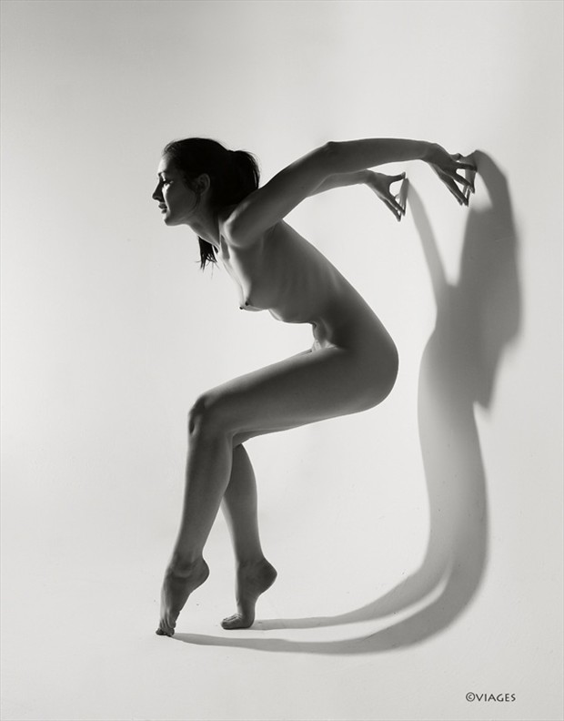 Shadow Artistic Nude Photo by Photographer Viages