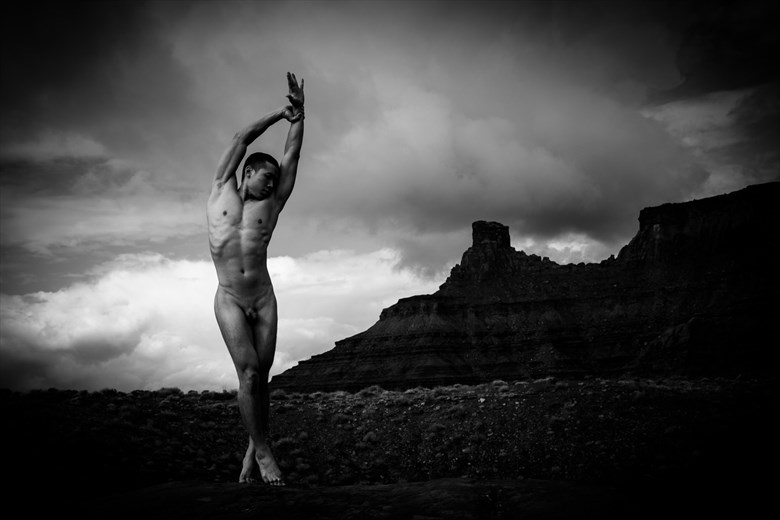 Shafer's Trail Artistic Nude Photo by Artist April Alston McKay
