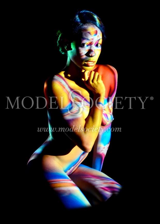 Shandell   Light Painting Artistic Nude Artwork by Photographer Sydeline   Mark