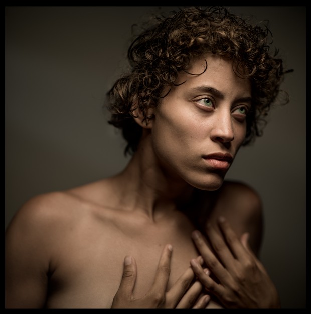 Shandra in my studio Expressive Portrait Photo by Photographer R. Michael Walker