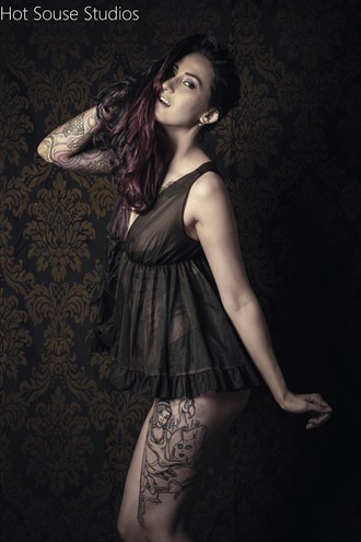Shannon rockin it Tattoos Photo by Photographer Hot Souse Studios
