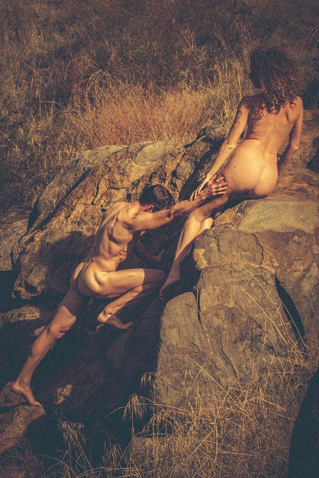 Shawn Alff and Laurine Matt Artistic Nude Photo by Artist April Alston McKay