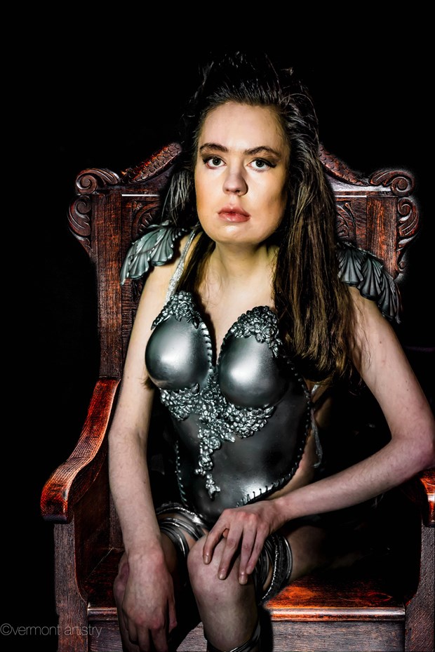 She, upon her throne  Fantasy Photo by Model Jocelyn Woods