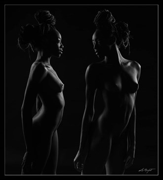 She & she Artistic Nude Photo by Photographer LeoReinfeld