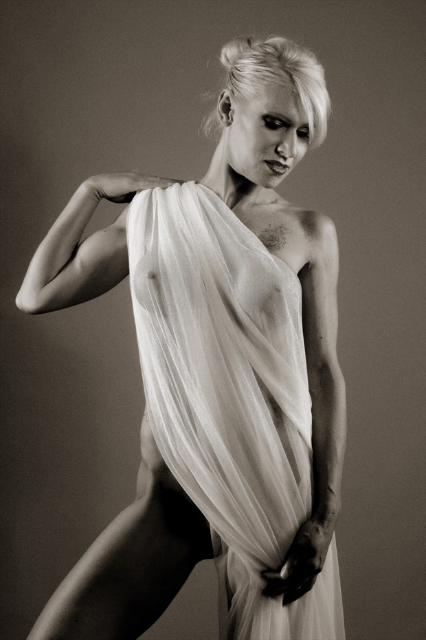 Sheer Honesty Artistic Nude Artwork by Model Phoenix Starr