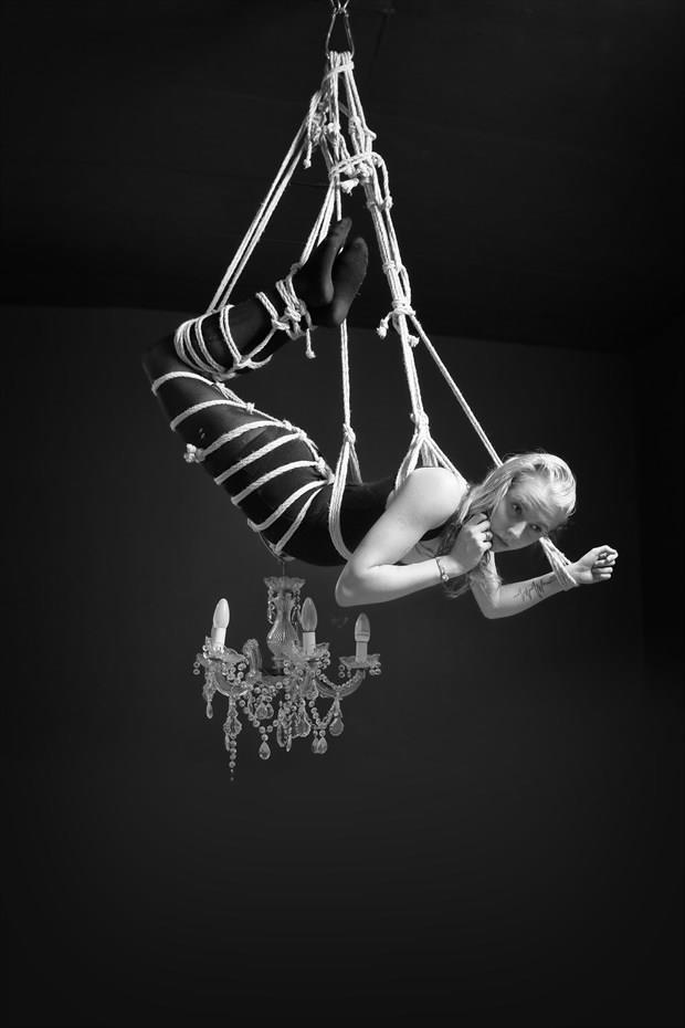 Shibari Lampshade Erotic Photo by Photographer Andy Fiechtner