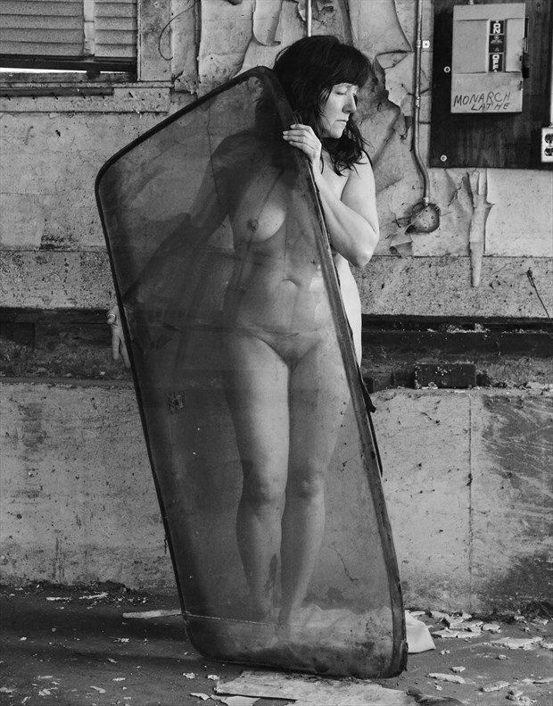Shield Artistic Nude Photo by Model Inner Essence