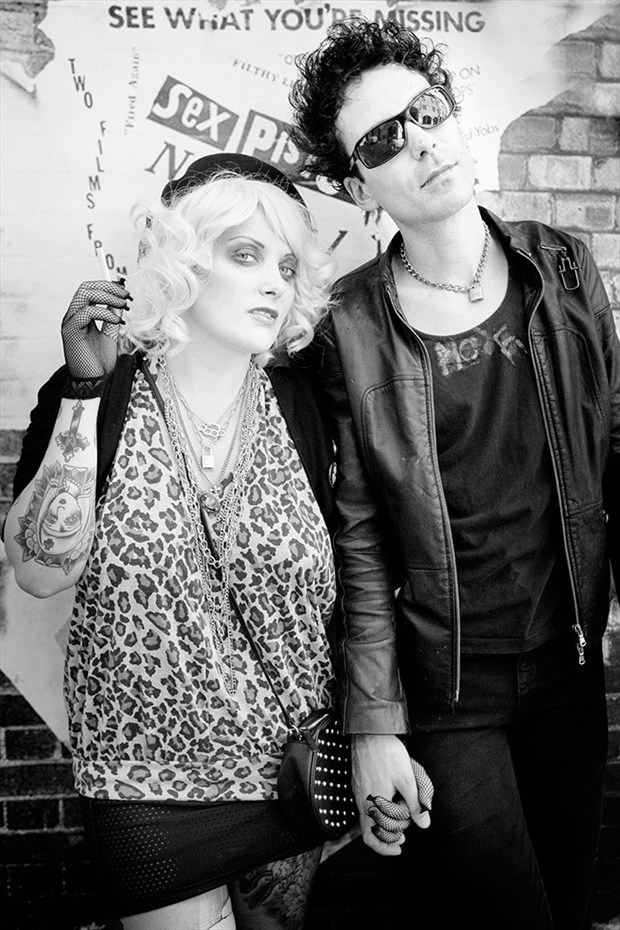 Sid & Nancy Tattoos Artwork by Photographer Pics and Pixels