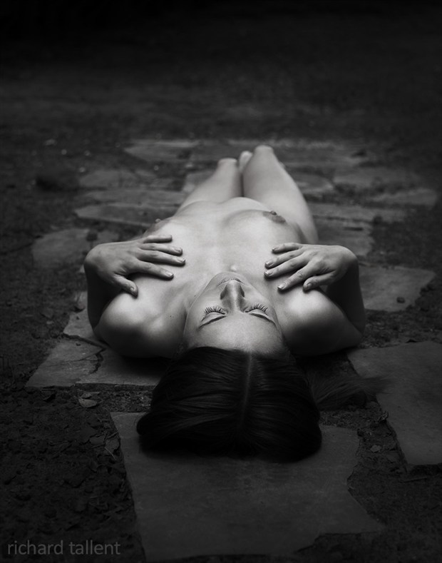 Side Yard %231, 2013 Artistic Nude Photo by Photographer Richard Tallent