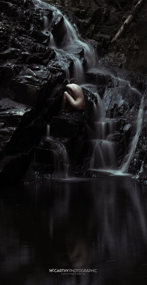 Sienna Waterfall %23 1 Artistic Nude Photo by Photographer McCarthyPhoto