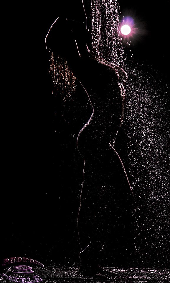 Silhouette Implied Nude Photo by Photographer Mike Serafin