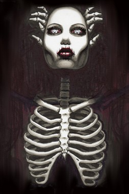 Sinister Fantasy Artwork by Artist Shayne of the Dead