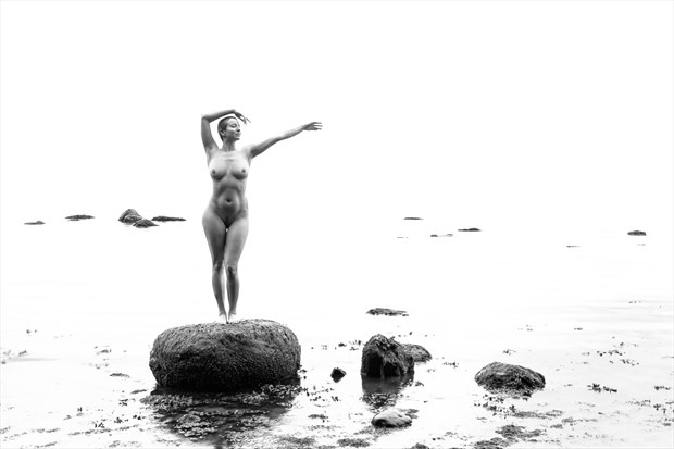 Siren Artistic Nude Artwork by Model Vera May