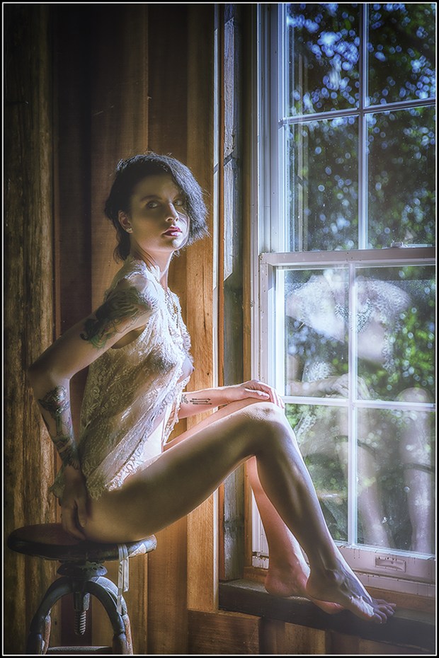 Sitting at the Window Artistic Nude Photo by Photographer Magicc Imagery