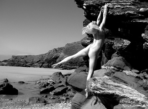 Skydancer Artistic Nude Photo by Photographer Howard Nowlan